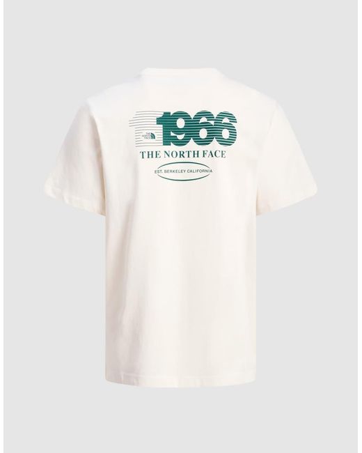 The North Face White M Track Relaxed Ss Tee for men