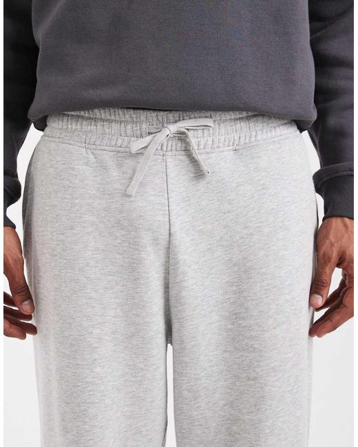 New Look Gray Oversized joggers for men