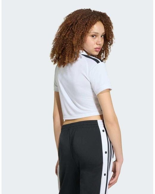 Adidas Originals White Juventus 26/27 Home Cropped Jersey