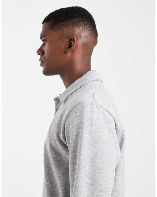 JJ Rebel Gray Polo Sweatshirt for men