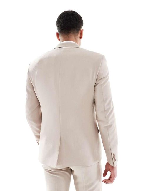 ASOS White Skinny Suit Jacket for men