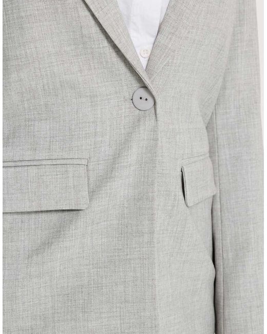 Long Tall Sally Gray Tailored Blazer