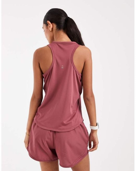 Nike Red Tempo Dri-Fit Vest