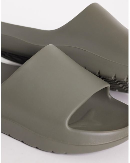 ASOS Gray Chunky Slides for men