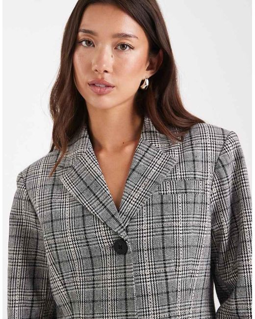 ASOS Gray Nipped Waist Coat