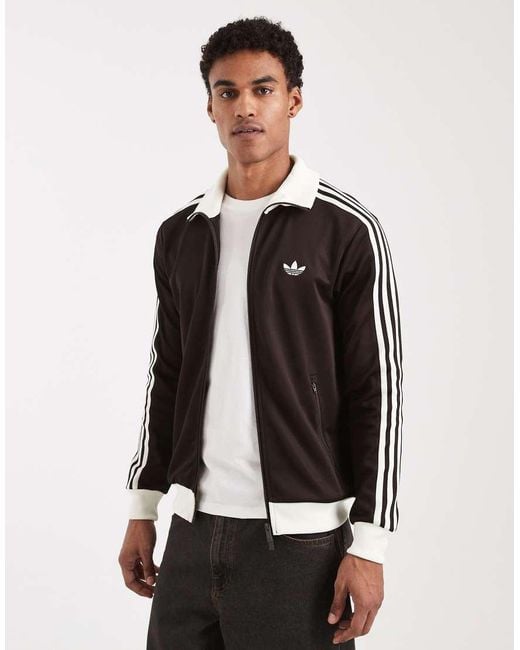 Adidas Originals Black Classic Track Top for men