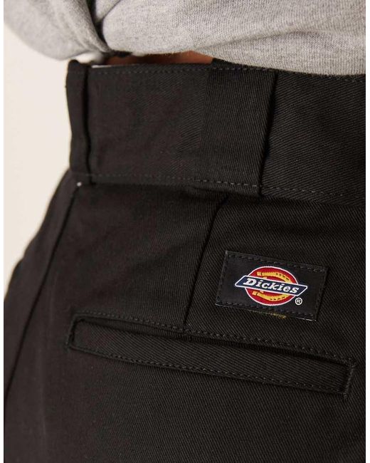 Dickies Black 874 Straight Fit Work Chino Trousers for men