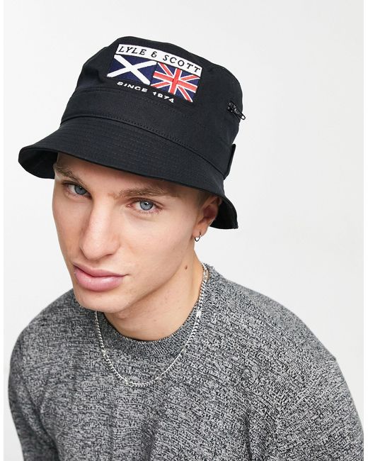 Lyle \u0026 Scott Heritage Zip Bucket Hat 