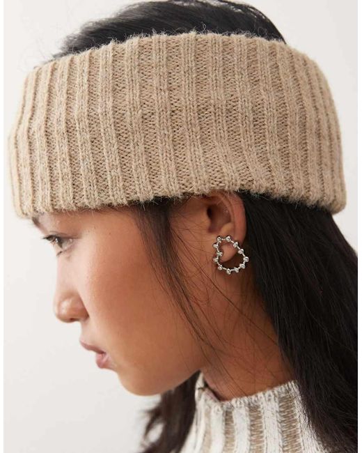 Weekday Natural Chunky Knitted Headband