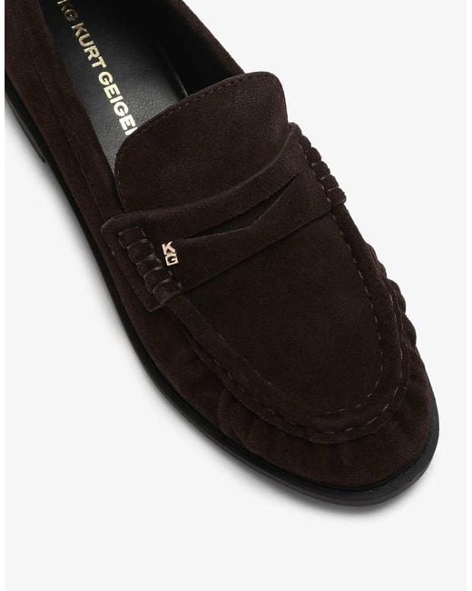 KG by Kurt Geiger Black Mila Flat Shoes