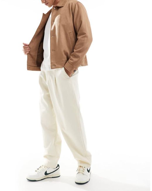 ASOS Chino Met Ballonpijpen in het White voor heren