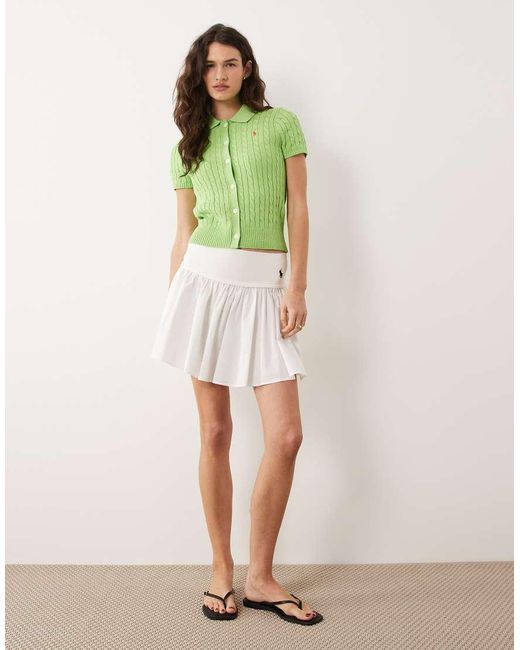 Polo Ralph Lauren Green Short Sleeve Cardigan
