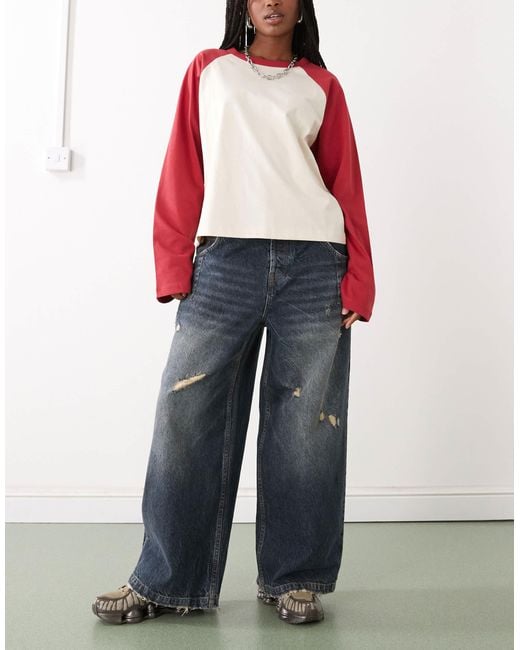 Collusion Blue X007 Xl baggy Jean