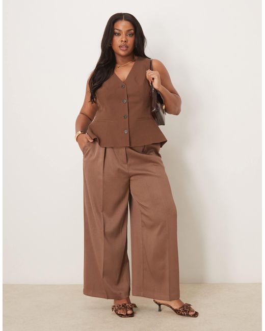 ASOS Brown Curve – weste
