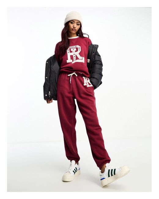 Polo Ralph Lauren Carly Icon Logo Down Puffer Jacket in Black Lyst UK