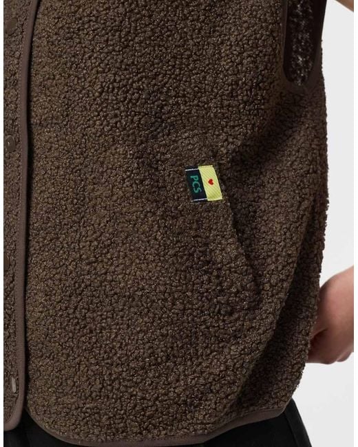 Pieces Brown Vest
