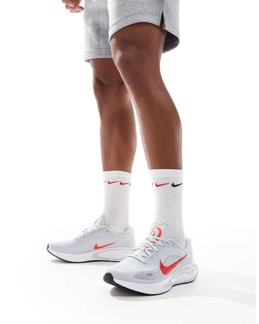Nike White Journey Run Trainers for men