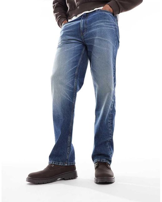Botas Marrones De Estilo Worker De Jack & Jones de hombre de color Blue