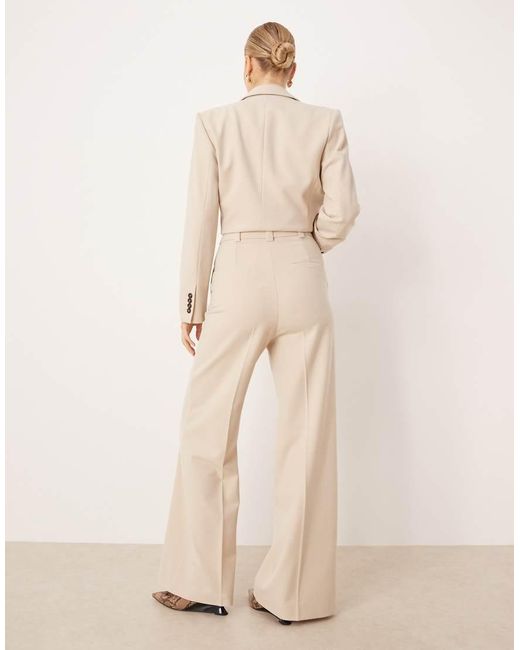 Mango Natural Paris Tailored Trouser Co-ord