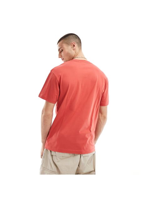 Calvin Klein Red Hero Logo Comfort T-shirt for men