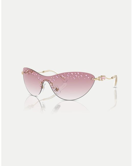 Swarovski Pink – sk7023 – unregelmäßig geformte sonnenbrille