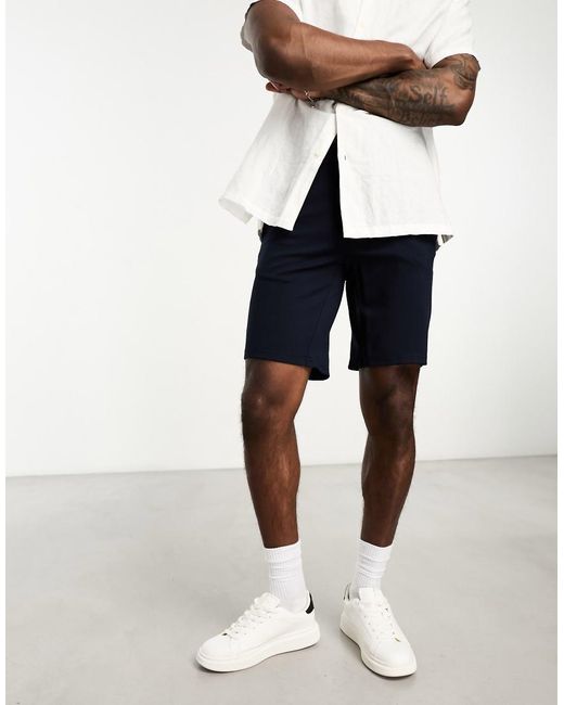 Only & Sons Nette Jersey Short in het Blue voor heren