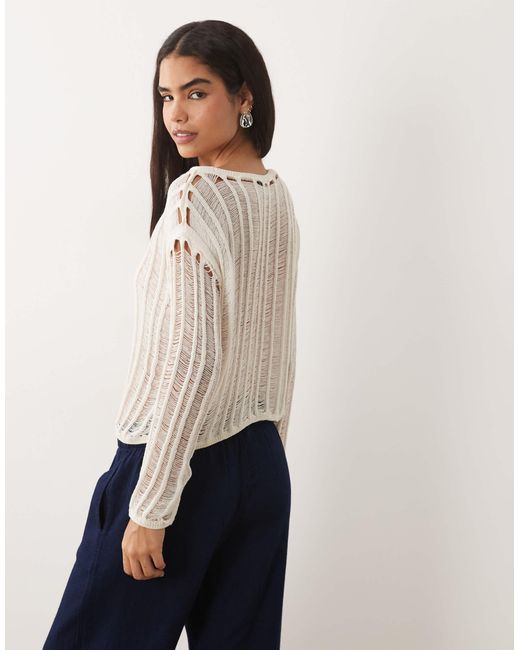 ASOS Natural – strickpullover