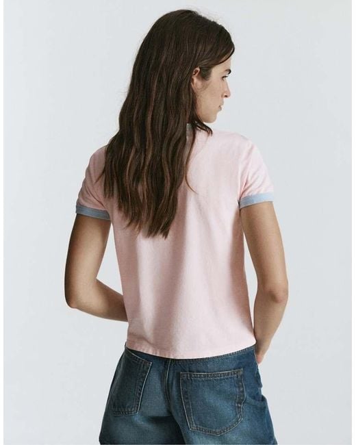 Pull&Bear Red Dumbo Regular Fit T-shirt
