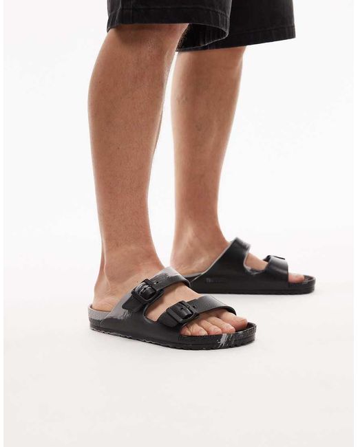 Birkenstock Black Arizona Eva Sandals for men