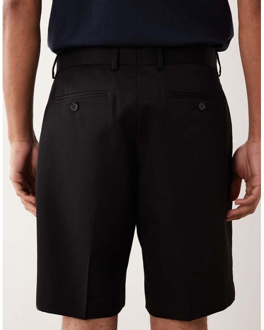 ASOS Blue Tailored Regular Shorts for men