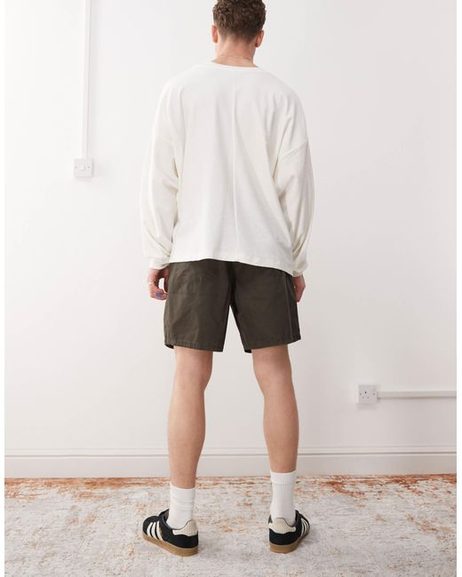 Obey – easy gravel – wander-shorts in Natural für Herren