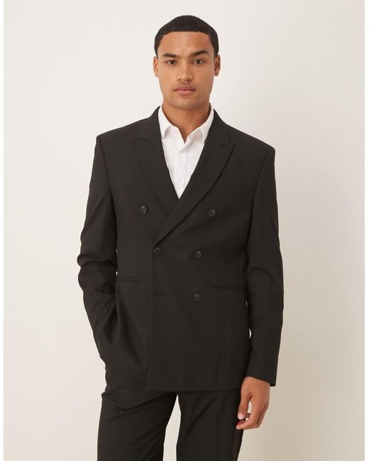 ASOS Black Regular Suit Jacket for men