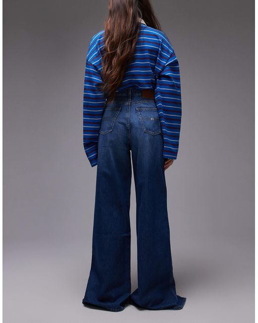 Tommy Hilfiger Blue Claire High Rise Front Seam Jeans