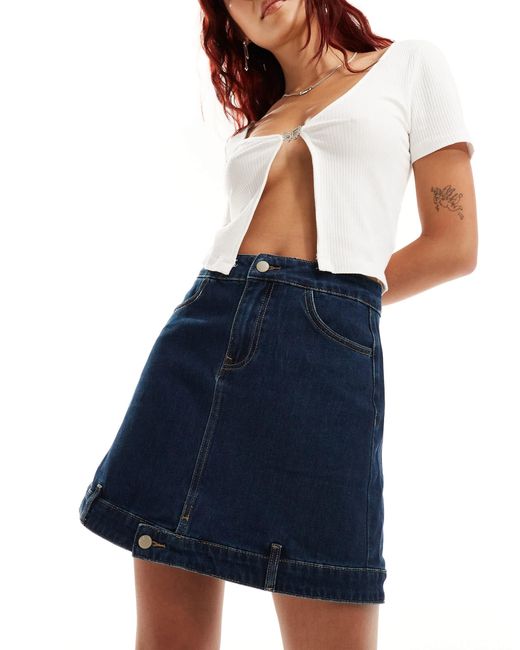 Jupe trapeze jean hot sale