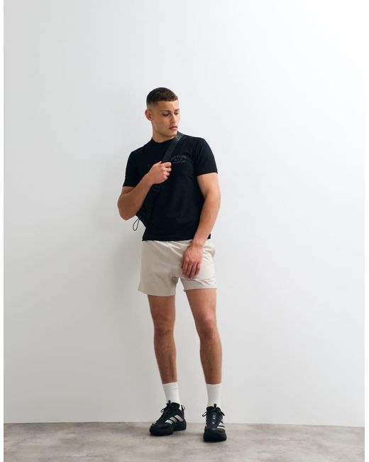 Abercrombie & Fitch Natural Ypb Lightweight Workout Shorts for men