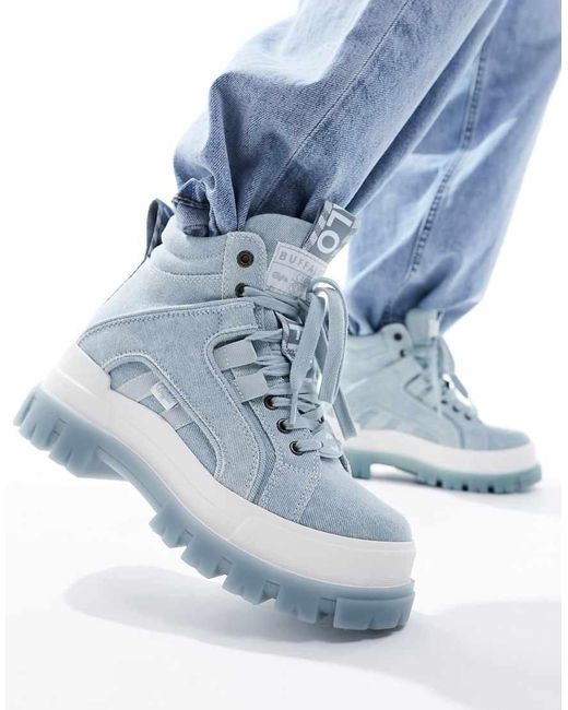Buffalo Blue Aspha Nc Mid Boots