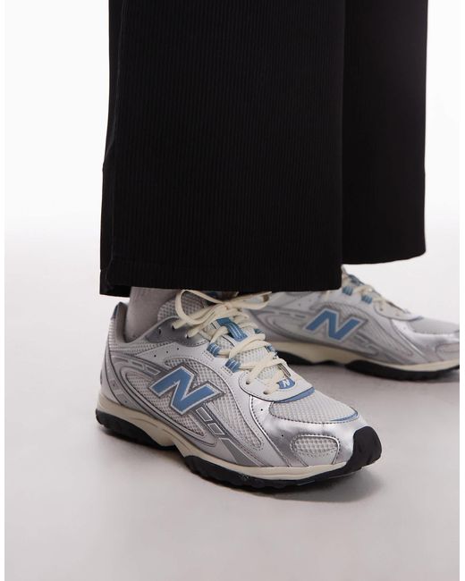 New Balance White 204l Unisex Trainers