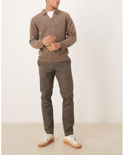 Mango Natural 100% Cotton Tailored Trouser for men