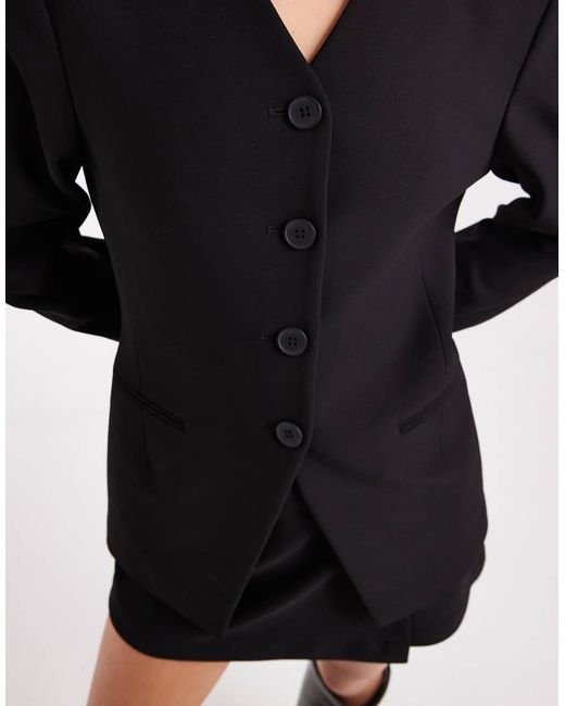 ONLY Black Structured Blazer Co-ord