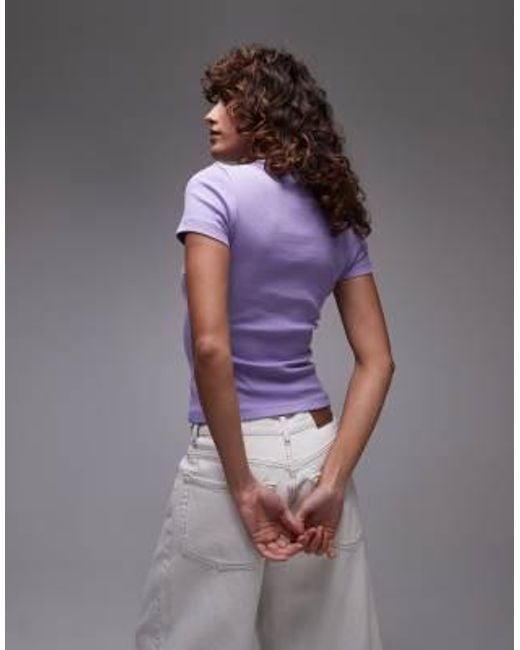 Tommy Hilfiger Purple – t-shirt