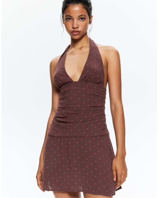 Pull&Bear Purple – minikleid