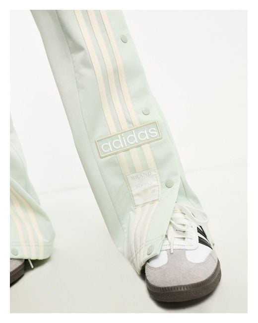 Adidas Originals White 'neutral Court' Adibreak Wide Leg Trousers