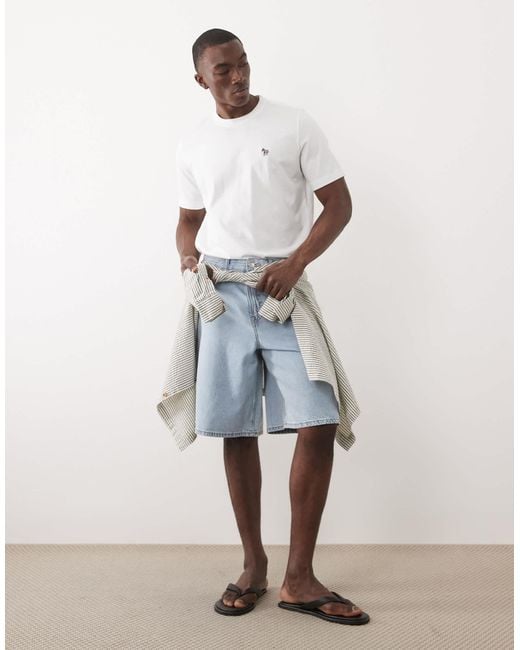 Only & Sons Blue Jorts for men