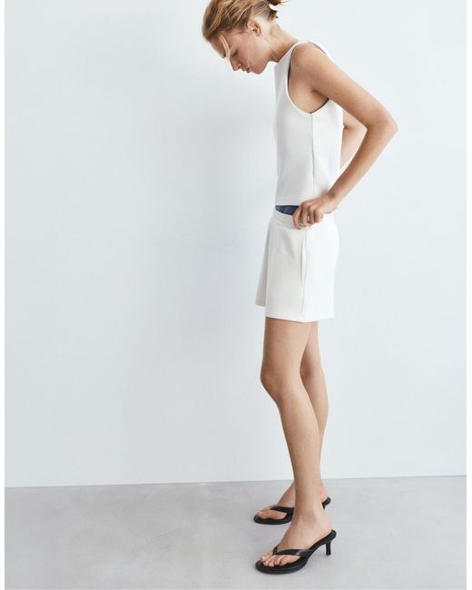 Short Pull&Bear en coloris White