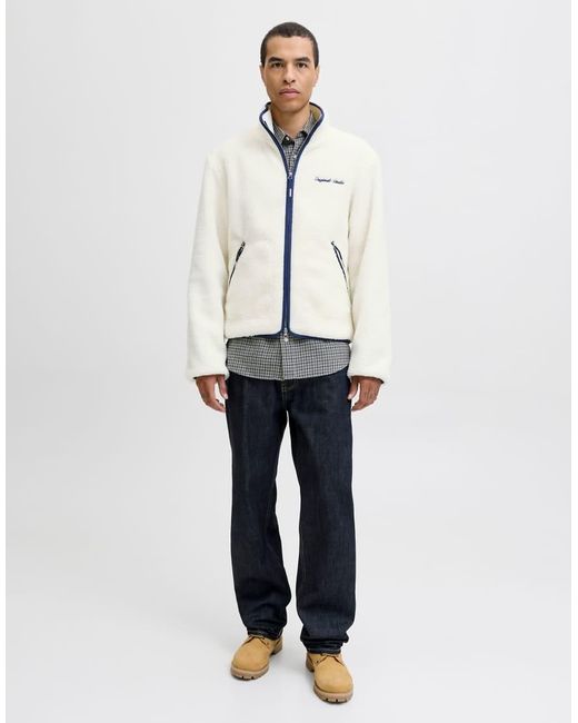 Jack & Jones Natural Teddy Jacket for men
