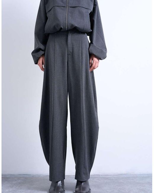 TOPSHOP White Co Ord Barrel Trouser