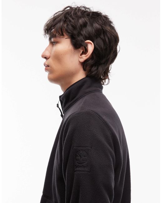 Timberland – jacke aus polarfleece in Black für Herren