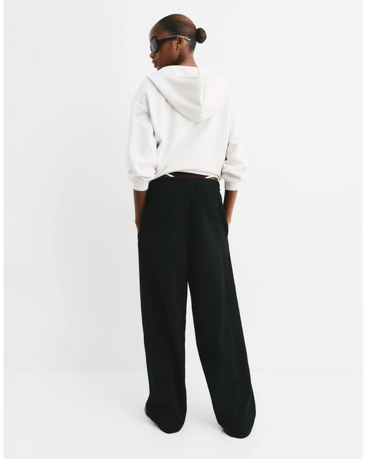 Pull&Bear White – balloon – kapuzenpullover