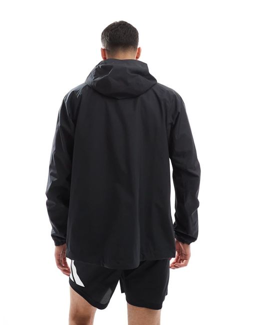 Adidas Originals Blue Adidas Terrex Outdoors Waterproof Jacket for men