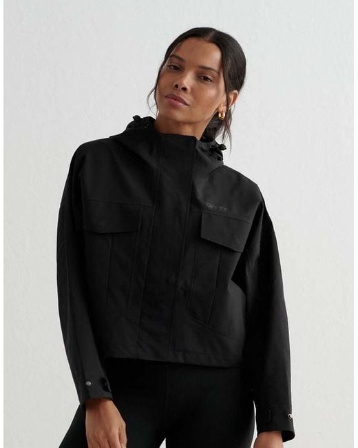 Aim'n Black Waterproof Jacket
